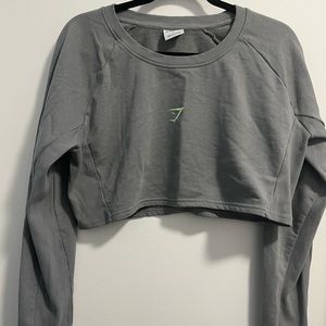Crewneck crop top gymshark new